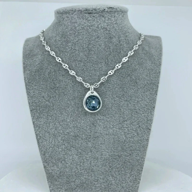 

Наувеллер Fisk Exquisita alta calidad модный clásica 925 воротник joyería colocación diaria Fiskciones regalos hadiahtico