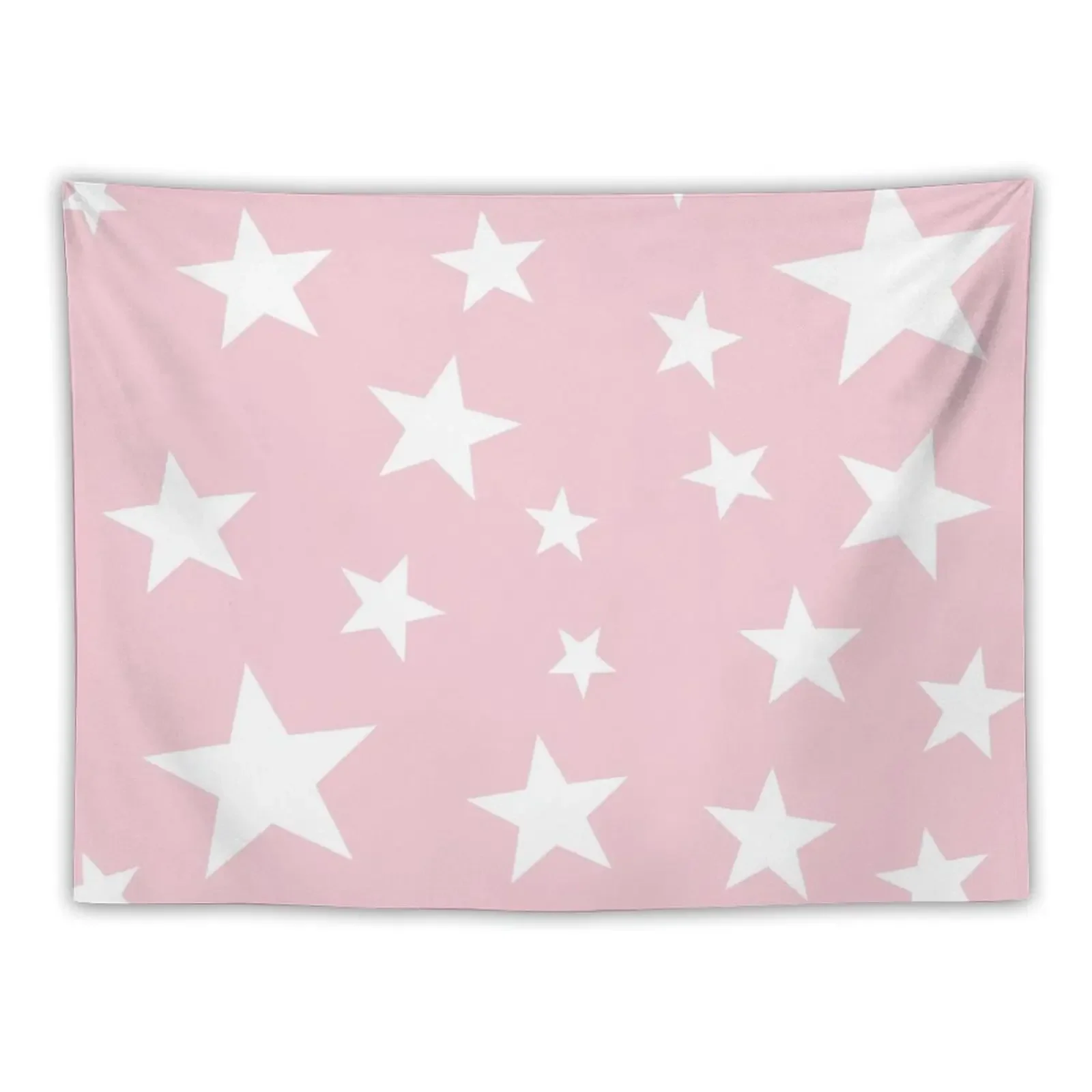 

Sunrise Stars soft pink Tapestry Room Aesthetic Things To Decorate The Room Home Decoration Tapestry