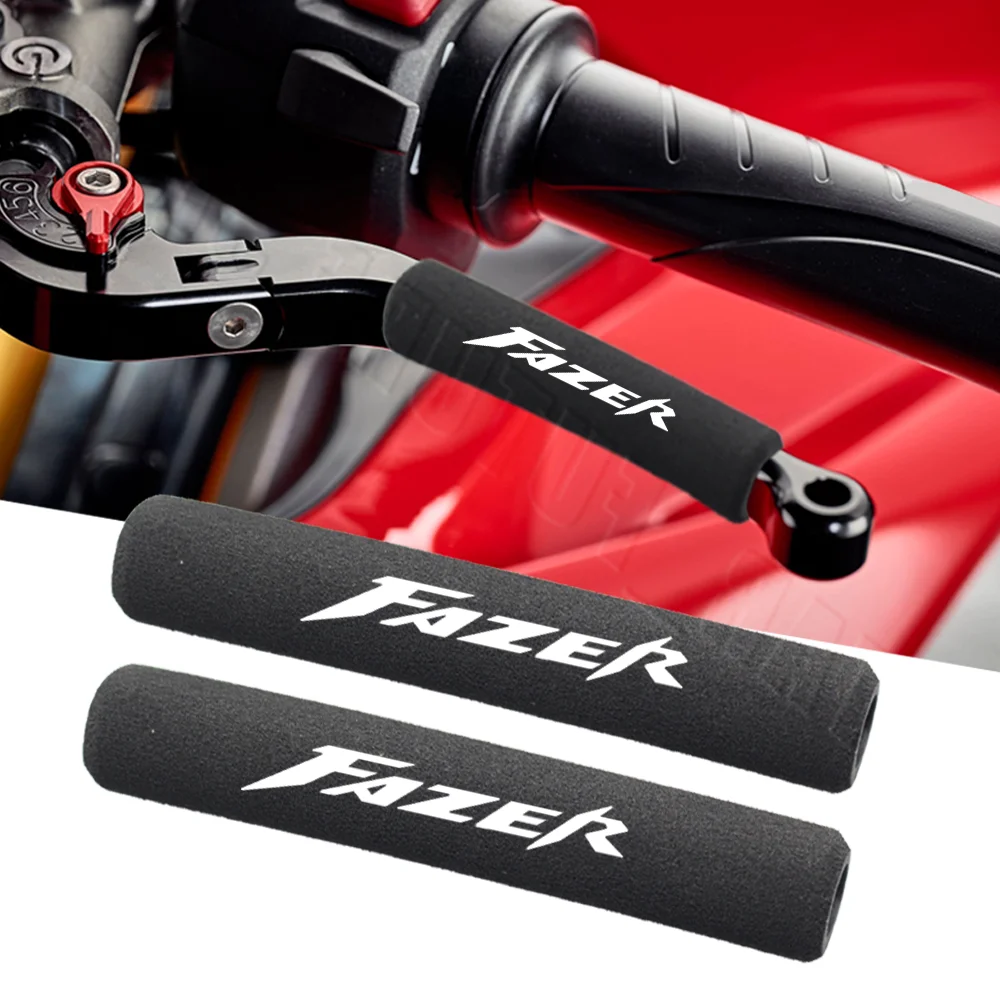 ​For FAZER 2021 2022 2023 2024 2pc Motorcycle brake handle cover anti slip cotton protective cover