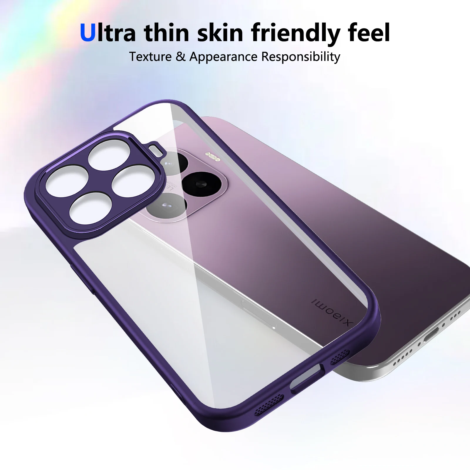 Case For Xiaomi 17T 15T Pro New Acrylic Transparent Skin Friendly Cover For Xiaomi 17T Pro Skin Friendly Bumper Funda