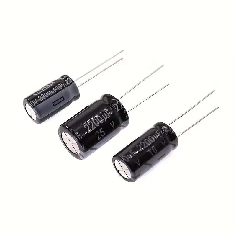500Pcs/lot 0.1UF-1000UF 24Values Aluminum 16-50V Mix Electrolytic Capacitor Assorted Kit And Storage Box