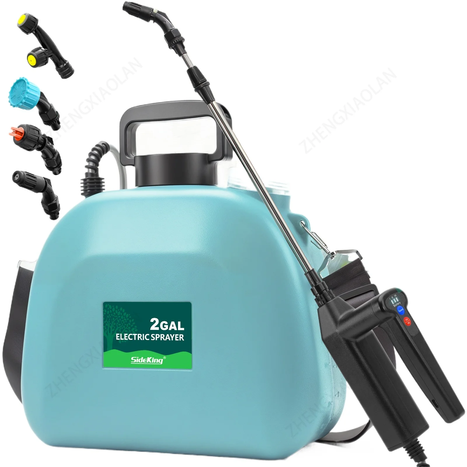 

8L Rechargeable Battery Powered Sprayer 2 Gallon Upgrade Electric Sprayer with 3 Adjustable Speed Battery Indicator