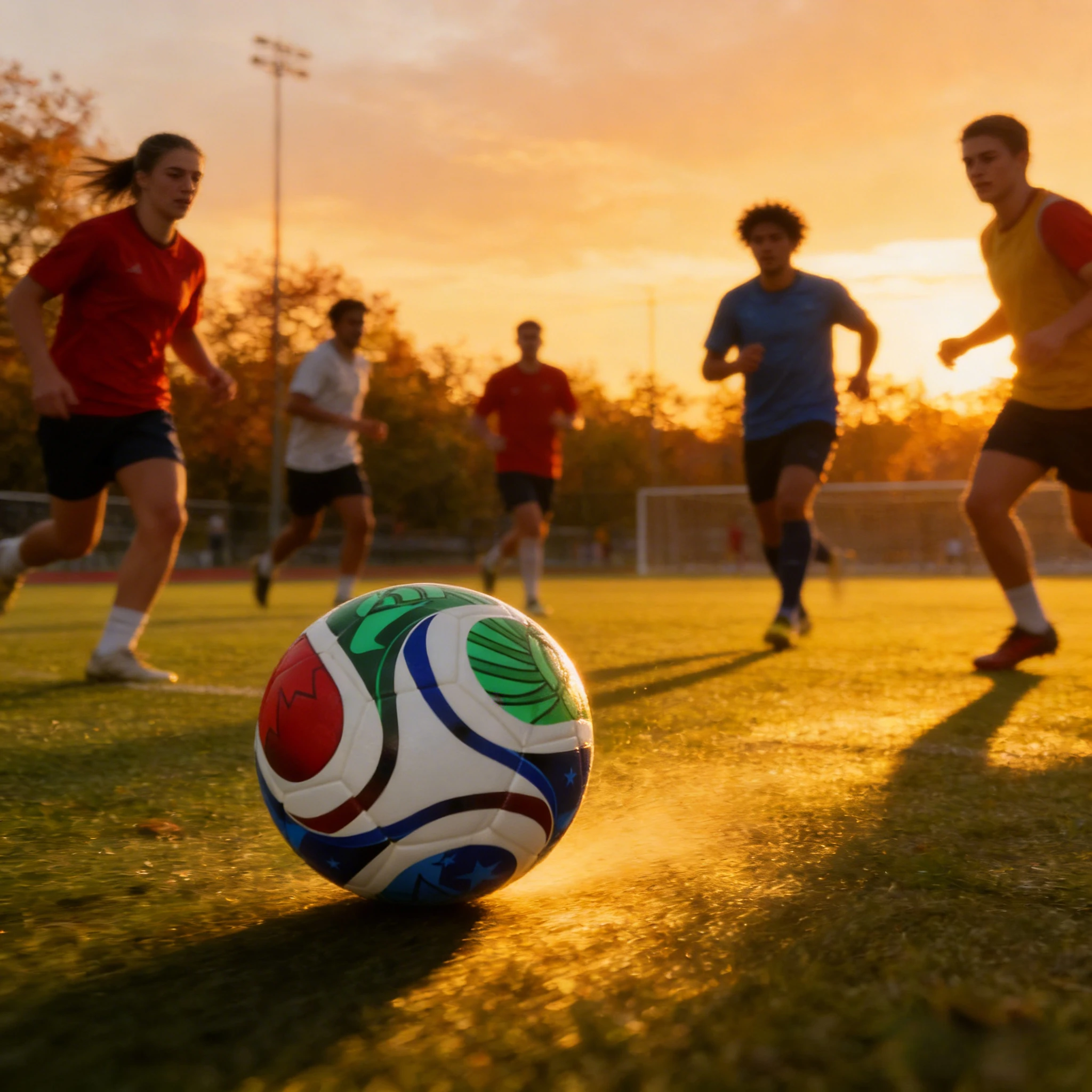 

Fanceey Size 5 Football Ball Professional Soft PU Material Soccer Seamless Design for Outdoor Sports Training Race Adults