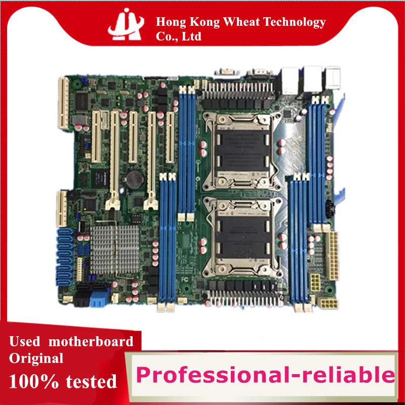 For Intel X79 Z9PA-D8 motherboard Used original LGA 2011 LGA2011 DDR3 64GB USB2.0 USB3.0 SATA3 Server Mainboard