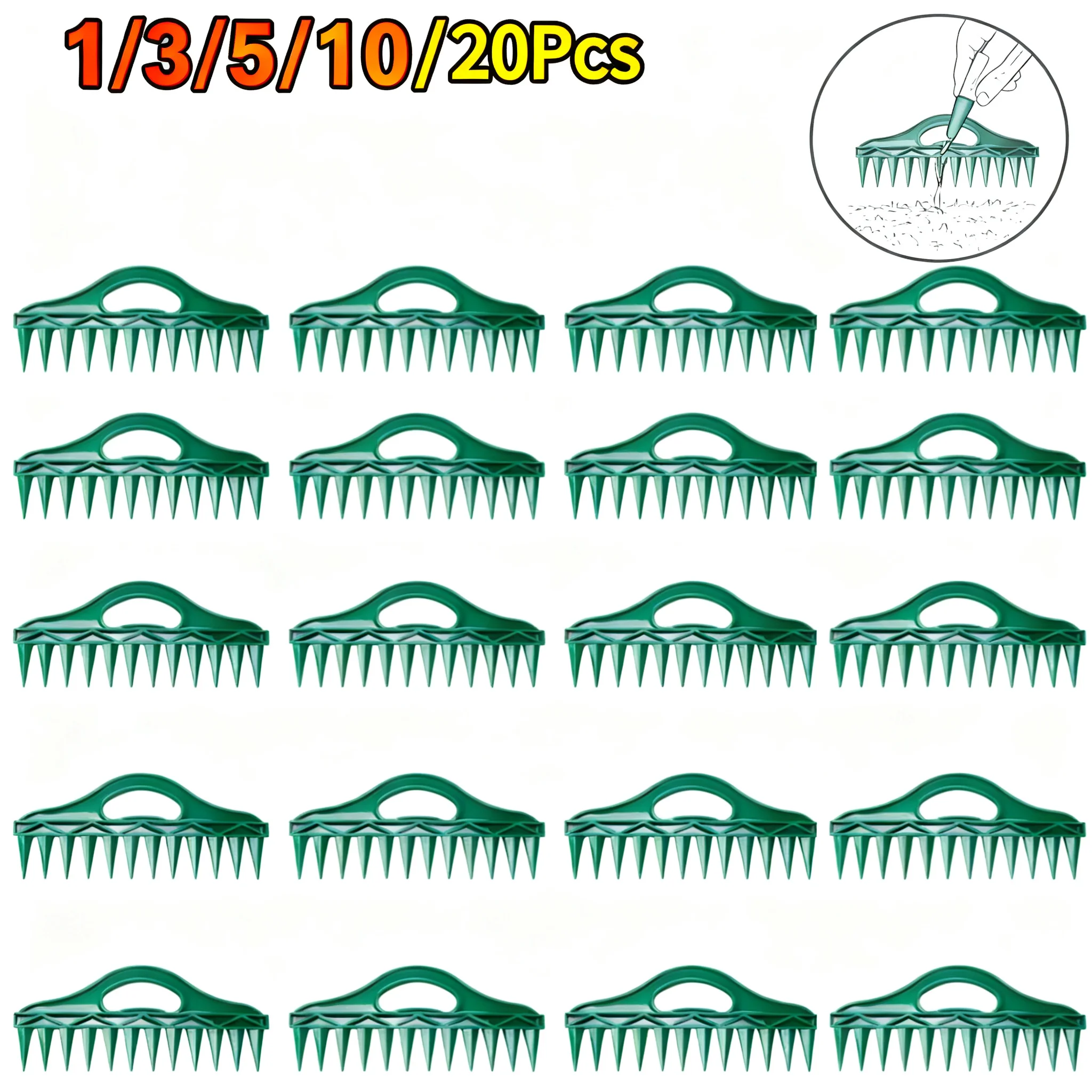 1/3/5/10/20Pcs Manual Seeder Plant Seeds Sow Bonsai Accessories Garden Plants Vegetables Seed Drill Dispenser Vegetable Flower