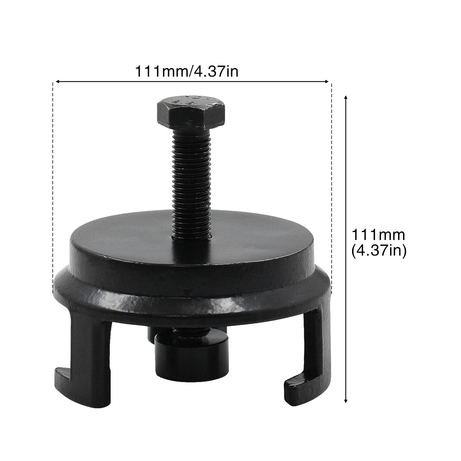 

Harmonic Balancer Puller Crank Pulley Puller Engine Quickly Removes Harmonic Balancers Without Tapped Holes for GM Replace 25264