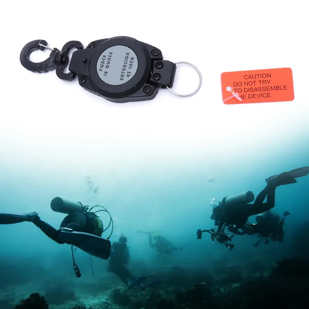 

Aquatic Sports Underwater Activities 94g Anti-Lost Ropes User-friendly Diving Equipment Clip Freediving Equipment