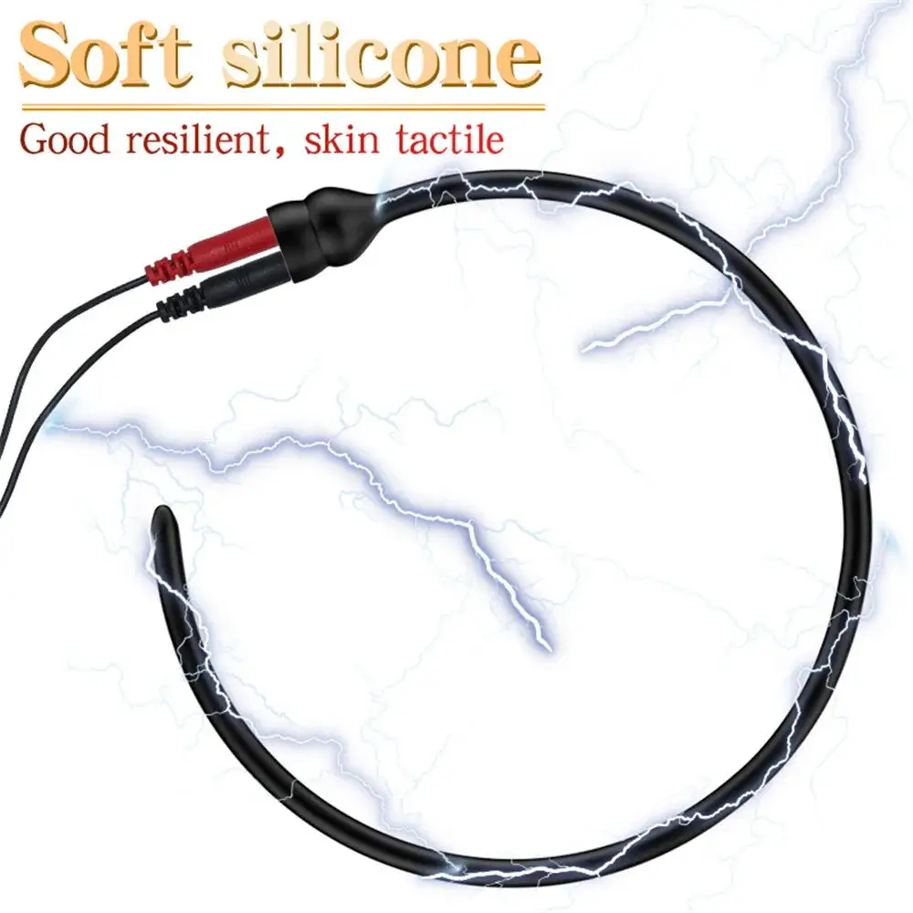 36mm Remote Control Electric Shock Penis Plug Sounding Silicone Urethral Catheter Urethra Stimulator Masturbator SexToys for Men