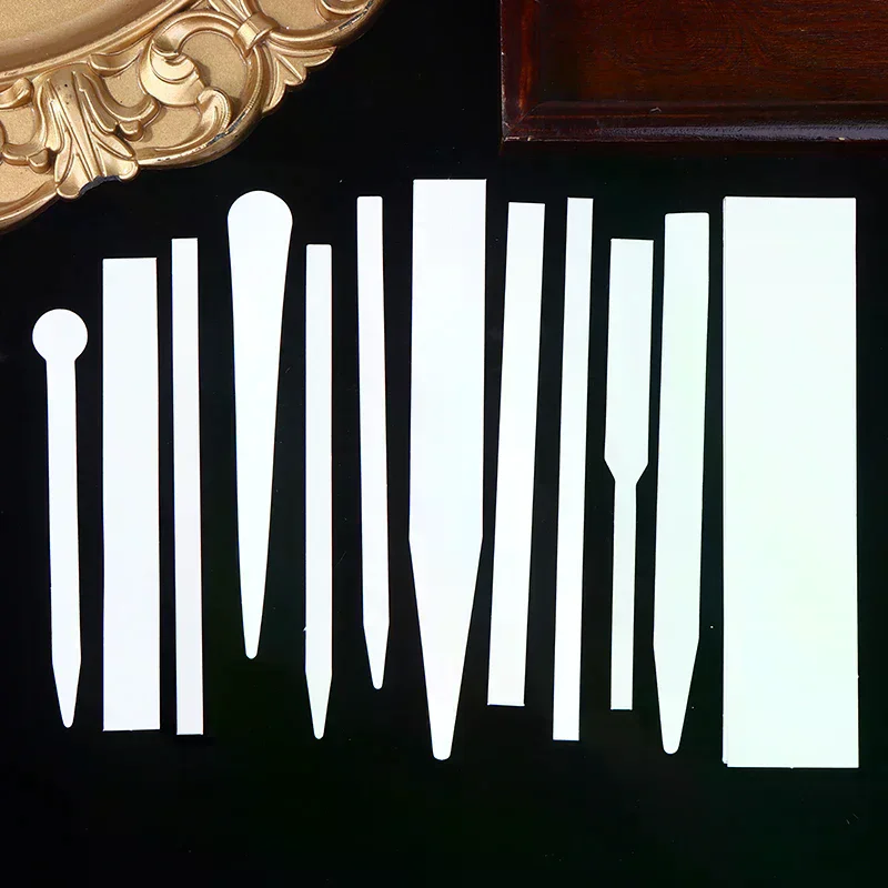 100 قطعة العطور الروائح العطور الزيوت الأساسية تستر شرائط العطر المتاح الأبيض رائحة ورقة شرائط ورق أوراق اختبار