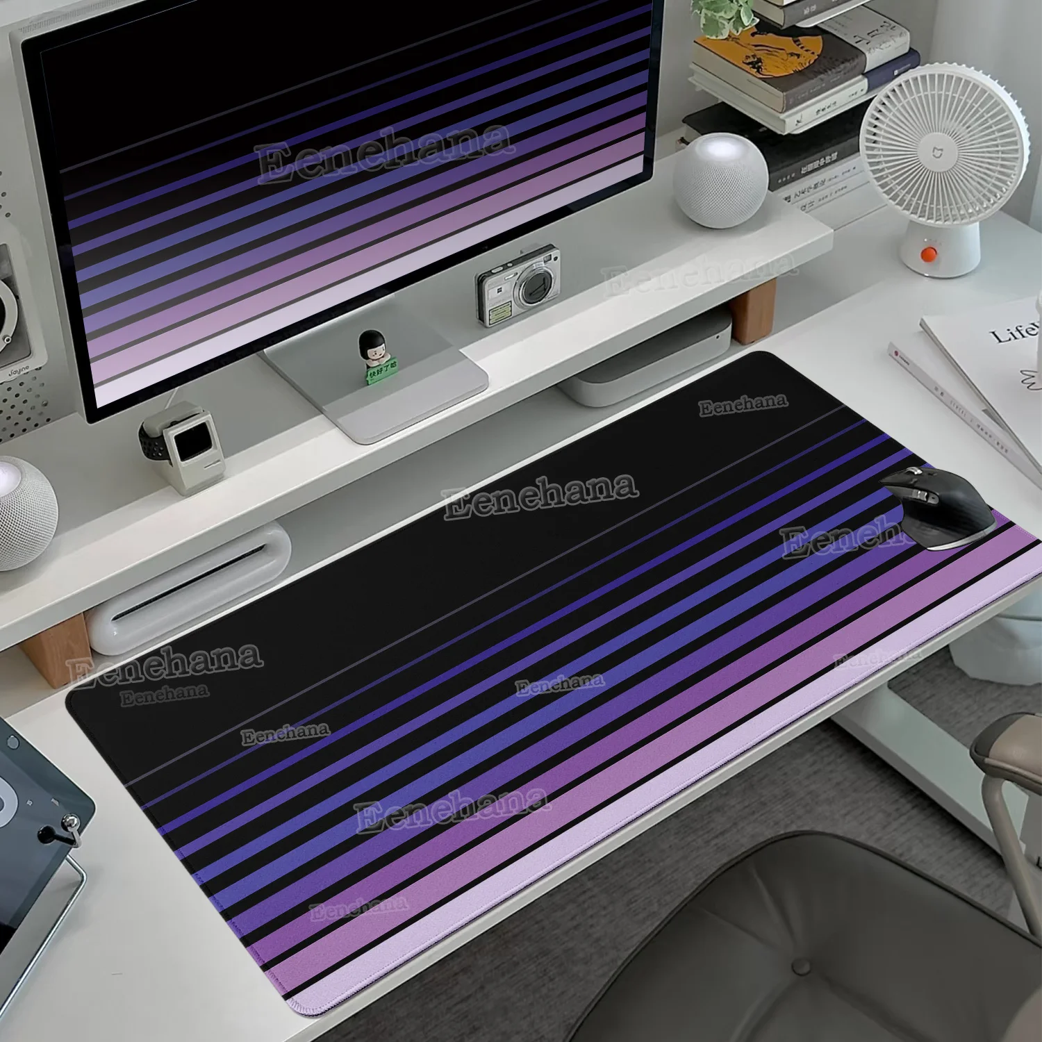

Retro Lines Mouse Pad HD Print Large Office Gamer Keyboard Expansion Pads Simple XXL Gaming Pc Setup Gaming Decoration Carpets