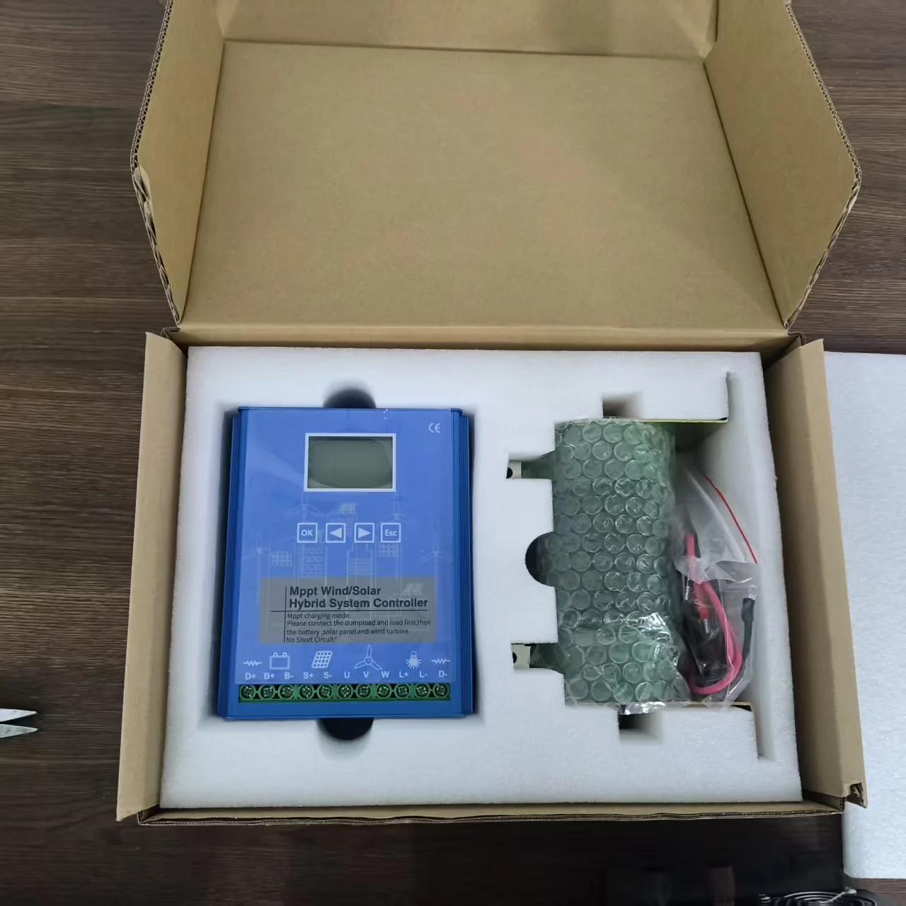 Hybrid MPPT 10KW 20KW 12V 24V 48V Charge Controller For Wind Generator Solar Panel 10000W Lithium LiFePO Battery Regulator