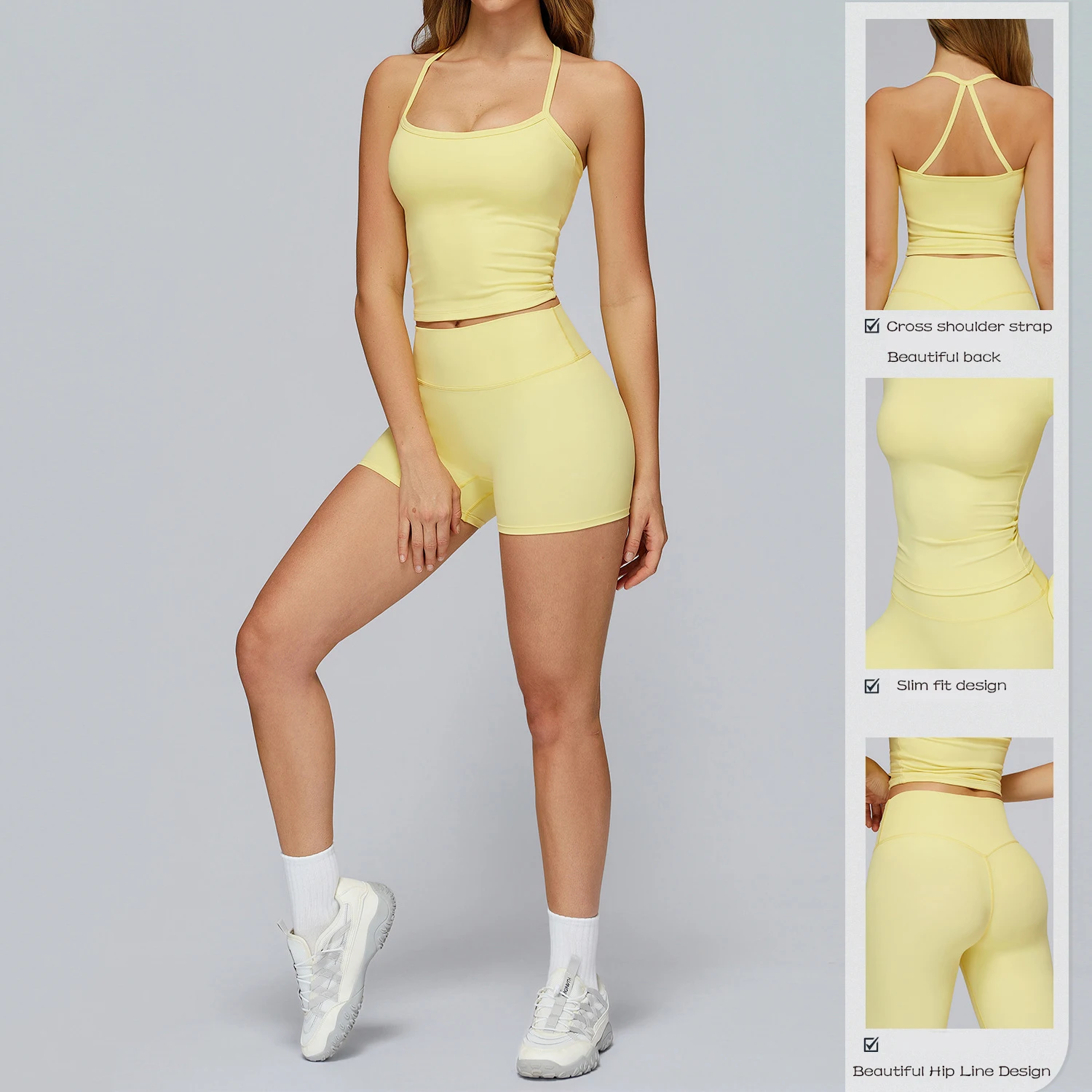 تجريب مجموعة 2 قطعة مجموعة اليوغا سلس النساء ملابس رياضية الصالة الرياضية الملابس بدلات رياضية اللياقة البدنية طويلة الأكمام المحاصيل عالية الخصر طماق #2