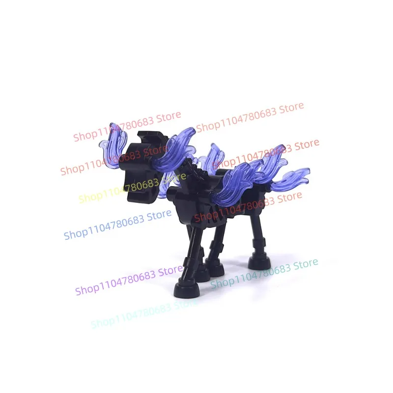 MOC Bausteine Mini Action-figuren Halloween Skeleton Pony Montage Modell Cartoon Animation Zubehör Spielzeug Geschenke