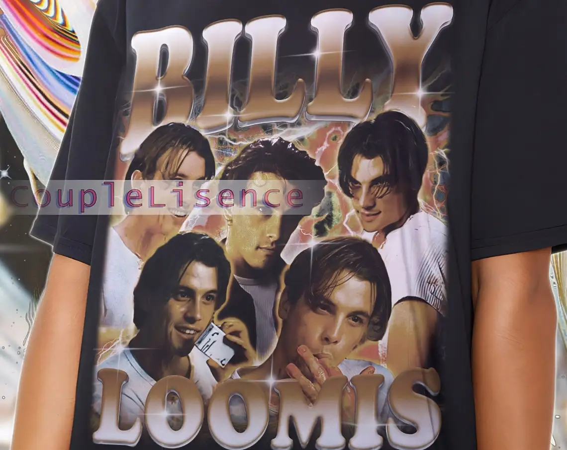 Retro BILLY LOOMIS Vintage Shirt  Billy Loomis Homage Tshirt  Billy Loomis Fan Tees  Billy Loomis Retro 90s Sweater Billy Loomis