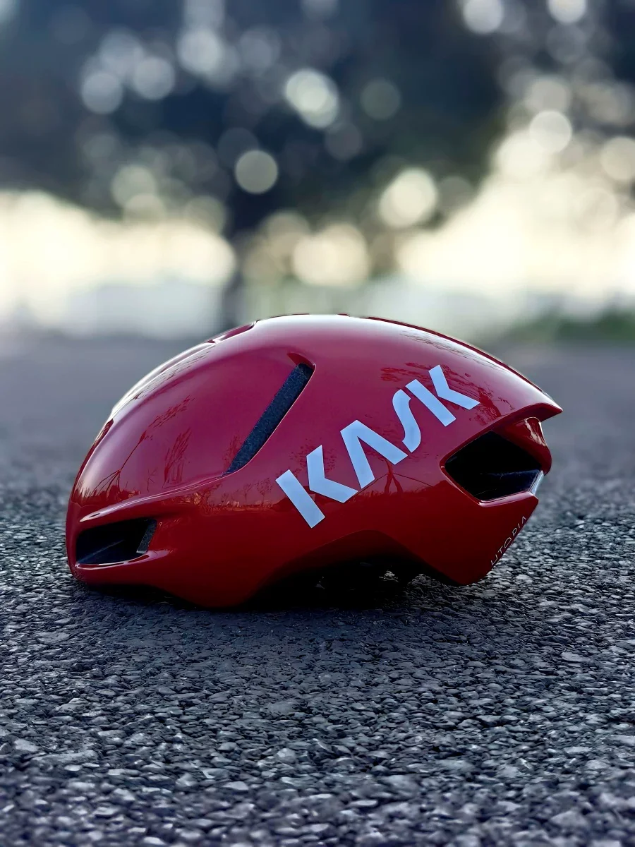 Kask Utopia Y Aero Road Helmet Lightweight Breakwind Ventilation Cycling Helmet MTB Racing Triathlon Bicycle Headgear