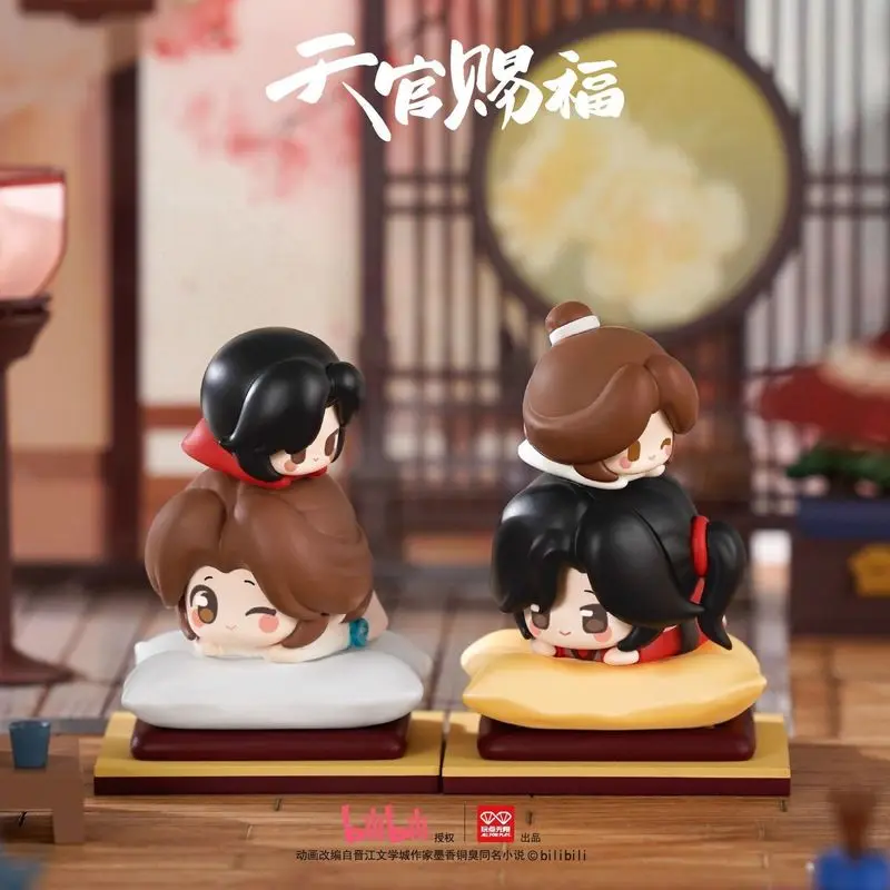 New Heaven Official'S Blessing Cartoon Series Blind Box Xie Lian Hua Cheng Yue Shen Mystery Box Anime Figure Decor Kid Gifts