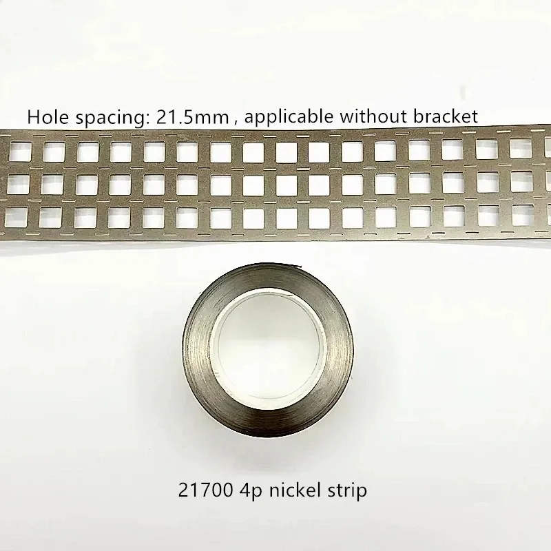 1Meter Center Distance 21.5mm Nickel Strip Lithium Battery Nickel Strips For 21700 Battery Pack Spot Welding Nickel Belt