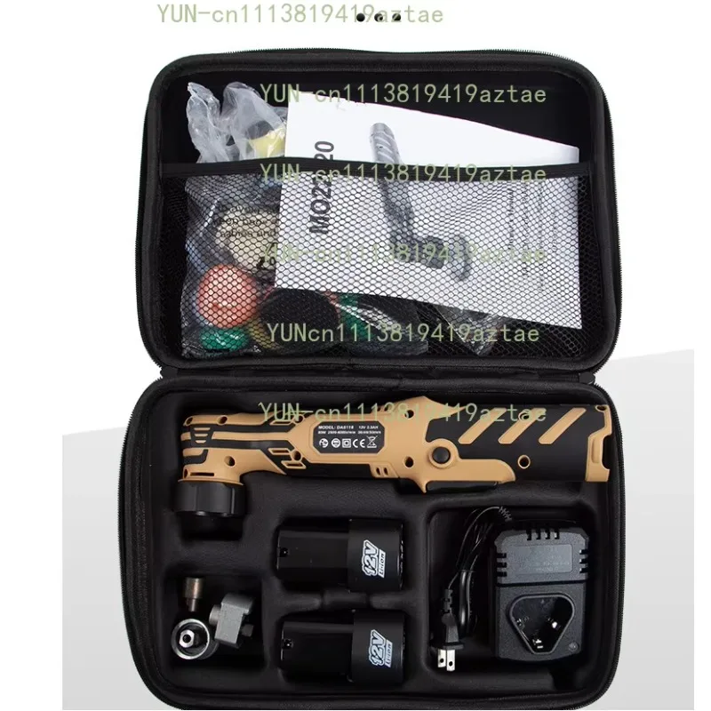 Cordless Mini Car Polisher 110-240V 12V Micro Cordless Scratches Killer DA/RO Car Polisher 6 Speed 1/2/3inch 30 Pads