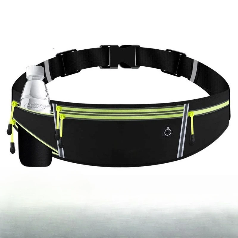 Funda deportiva para correr para teléfono, riñonera para mujer y hombre, impermeable, cómoda, para ciclismo, correr, cinta reflectante de seguridad, cinturón deportivo