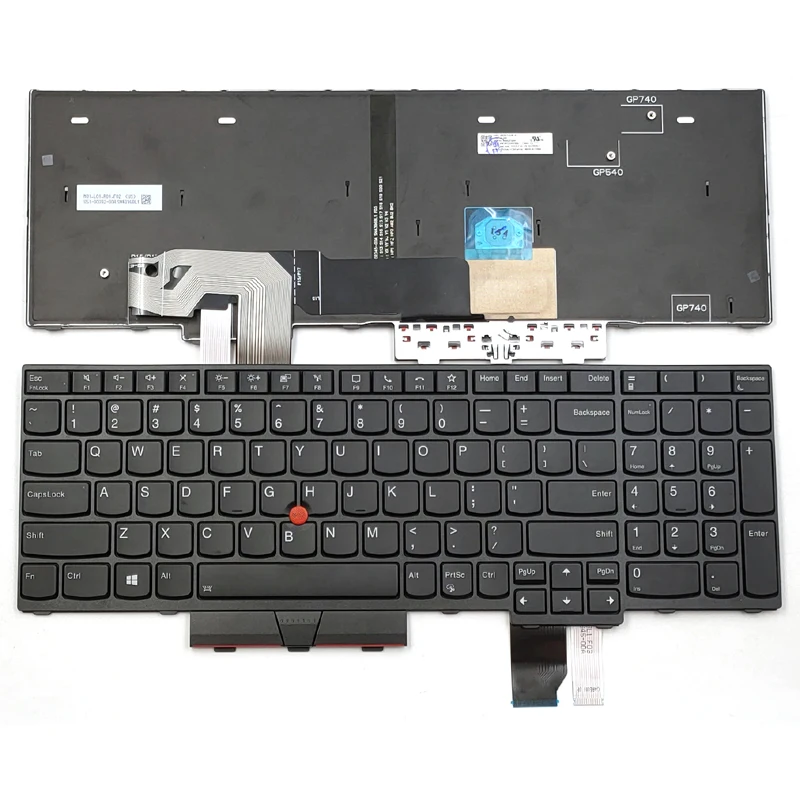 

New For Lenovo Thinkpad P15 P17 T15g Gen 1 Type 20ST 20SU 20SN 20SQ 20UR 20US Laptop Keyboard US Backlit 5N20Z74859 5N20Z74785