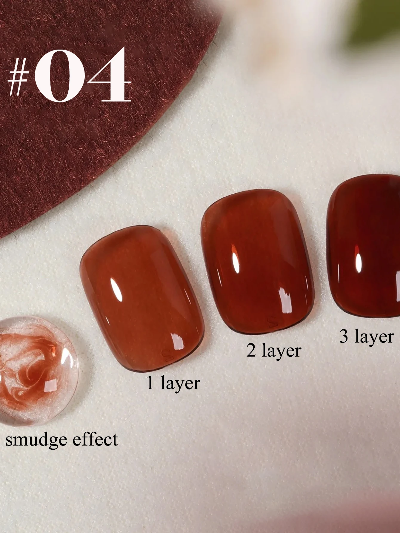 1-12 stücke WS Weihnachten Nagel Eis Transparent Schildkröte Bernstein Gel Nagellack Beliebte Bleaching Braun Orange Nagel Salon Nagel liefert – Detail 27
