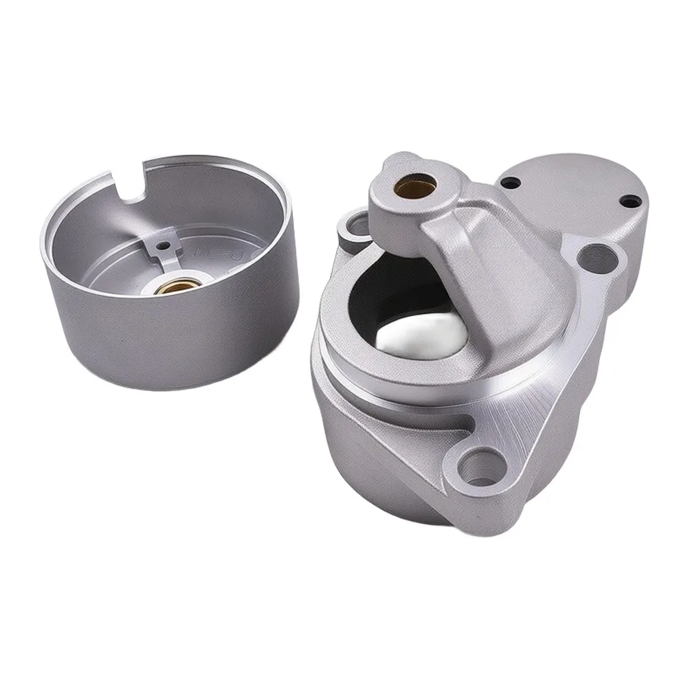 Aluminum For Starter Motor End Cover for Engine 414 170F 195F Front Rear Configuration with Integrated Copper Sleeve