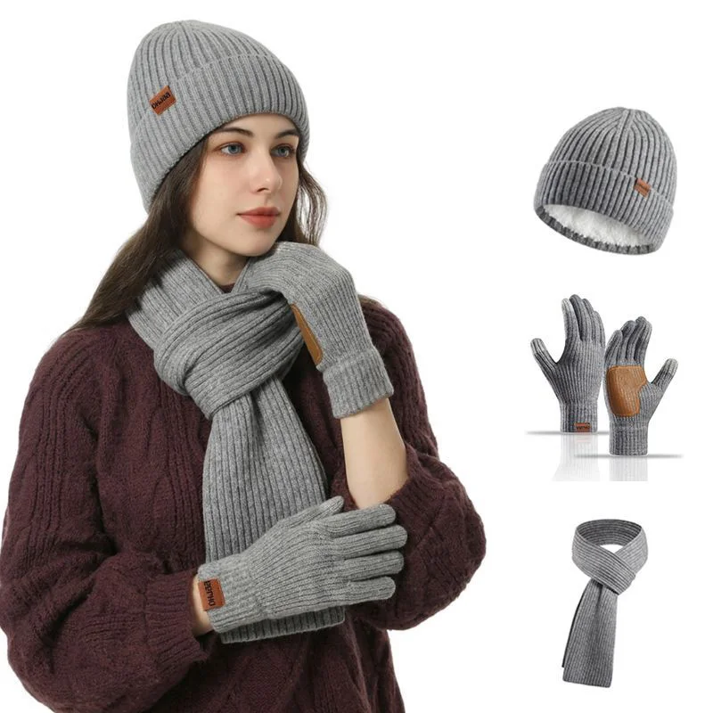 3-piece-set-winter-warm-knit-hat-and-scarf-gloves-women-fashion-warm-leather-anti-slip-glove-outdoor-ear-protection-beanie-hats