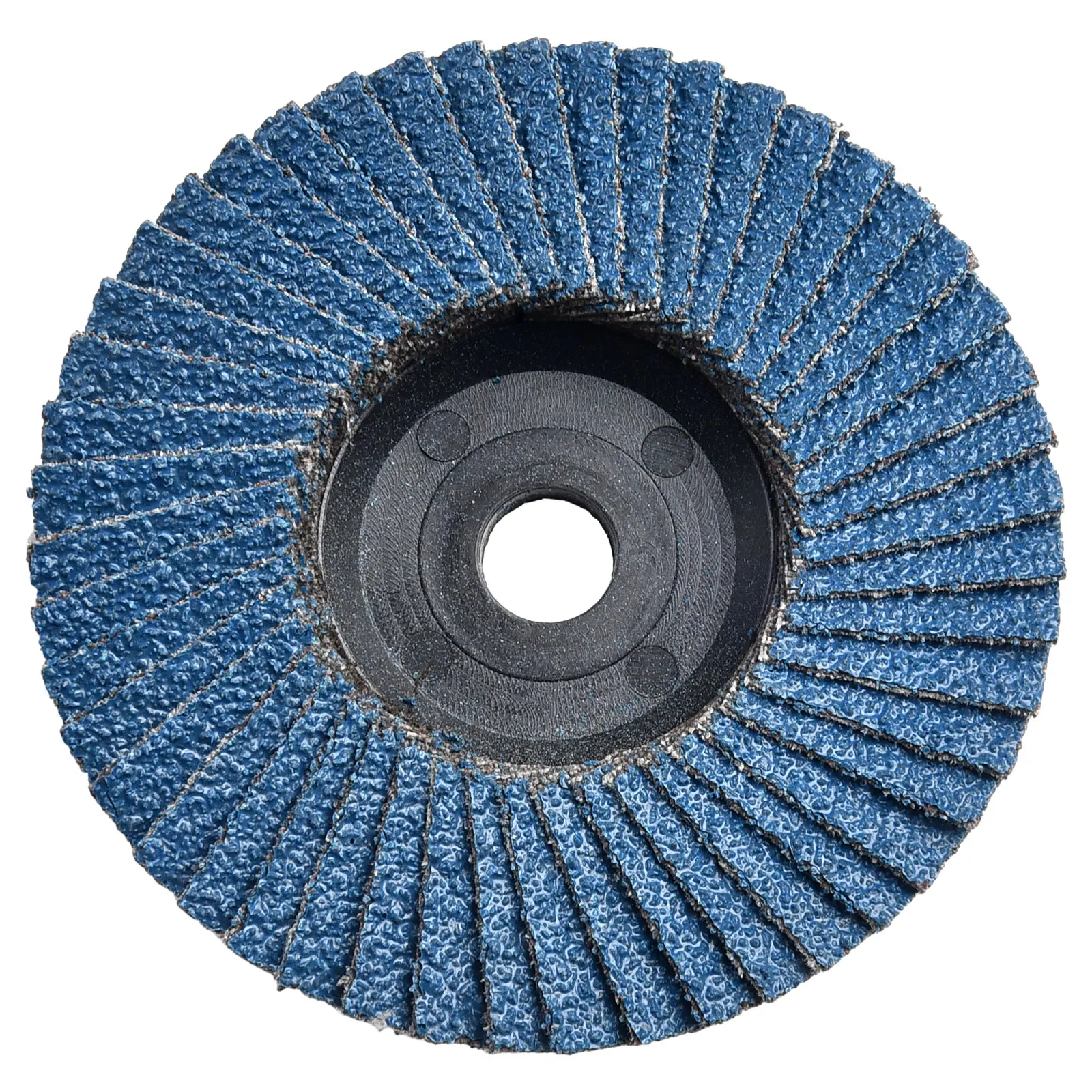 Imagem -03 - Flat Flap Lixar Disco Bore Grinding Wheels 120 Grit Polishing Pad para Rebarbadora Polisher Power Tools Parts 75 mm 10 mm Pcs