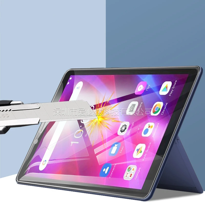 9h claro vidro temperado para lenovo tab m7 3rd gen 7 polegada 2021 tablet protetor de tela anti risco