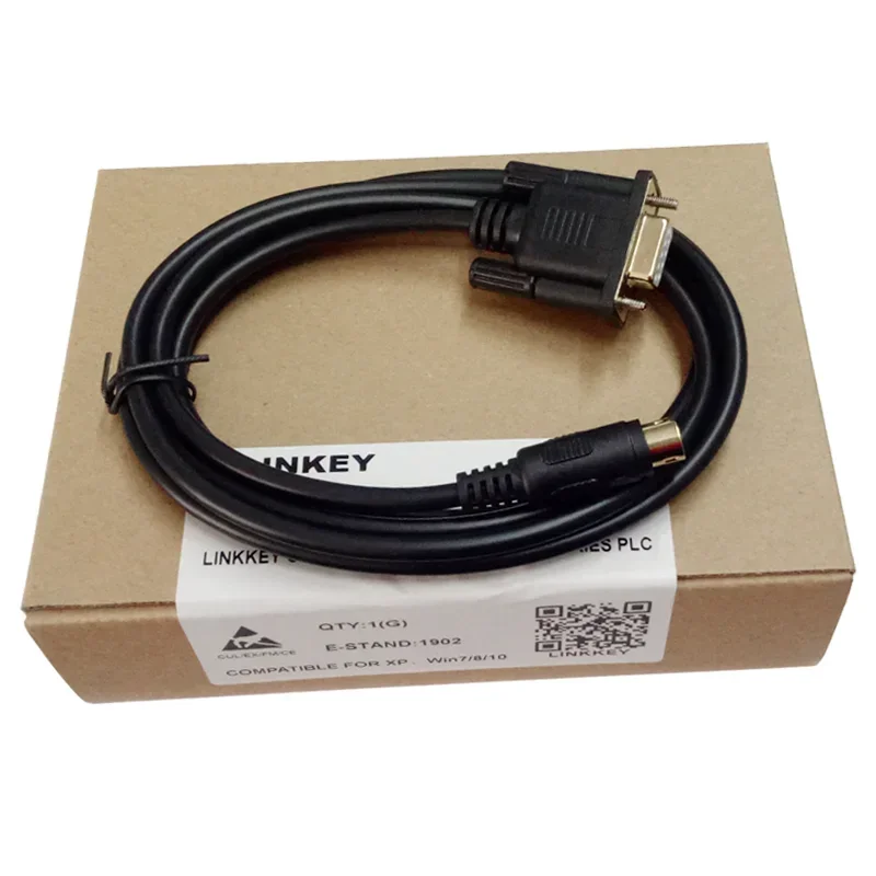 

TK6070 6071 screen HU data connection download cable For Wylands touch screen and Huichuan PLC communication cable