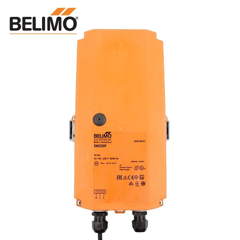 BELIMO SM230P 20NM Rotary actuator RobustLine damper actuator for adjusting  dampers in HVAC plants in stock original