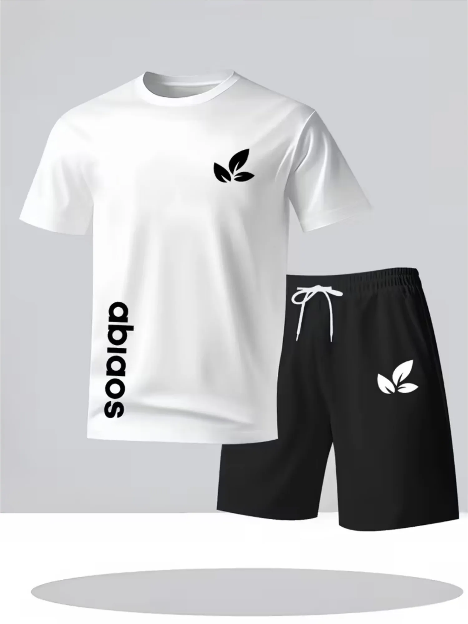

New Men's Casual Short Set: European & American Style Lounge Wear