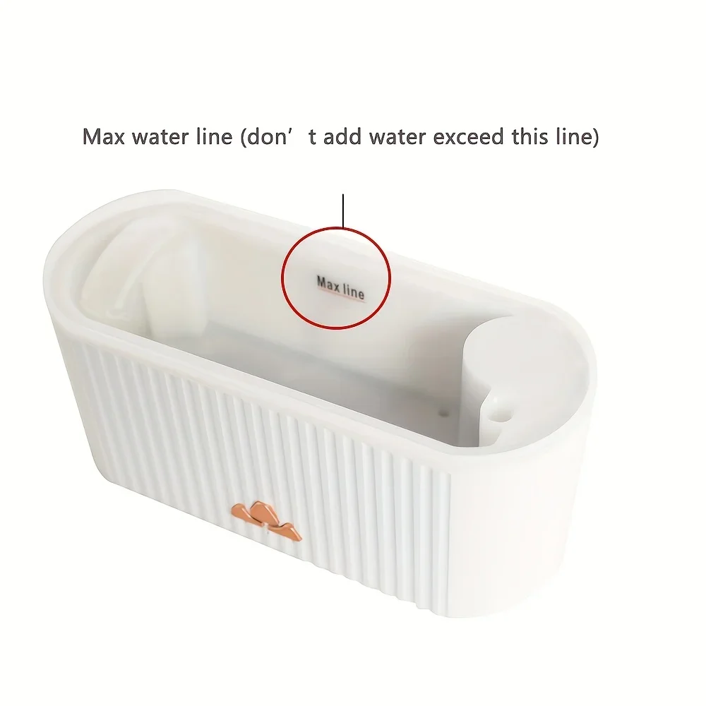 8.45oz Diffuserlove سحابة المرطب المطر المياه بالتنقيط الناشر المرطب مع البعيد مصباح شلال الفطر المرطب المطر Sou