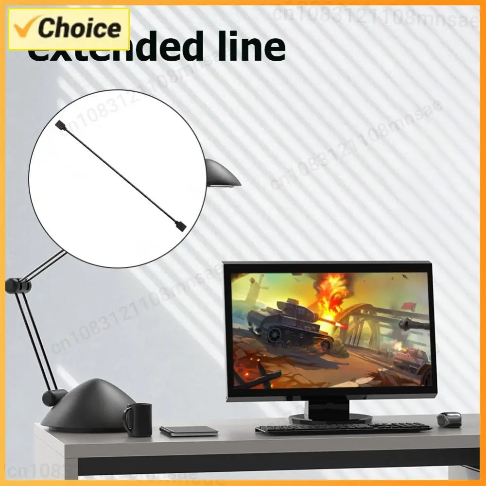 1 To 1 AURA RGB Extension Adapter Cable LED Light Strip 5V 3Pin/12V 4Pin Extension Adapter Cable AURA Extension Cable for ASROCK