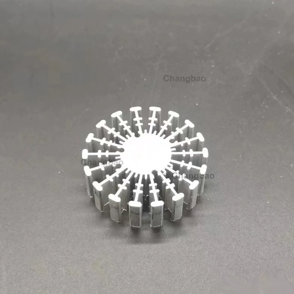 3W 4W COB High Power Led Heatsink Diameter 50mm Height Radiator