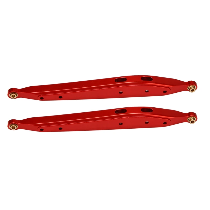 2 PCS RC Metal Rear Trailing Arms Lower Arm Lever Fit For Axial RBX10 Ryft 1/10 RC Off-Road Crawler Car Accessory Red