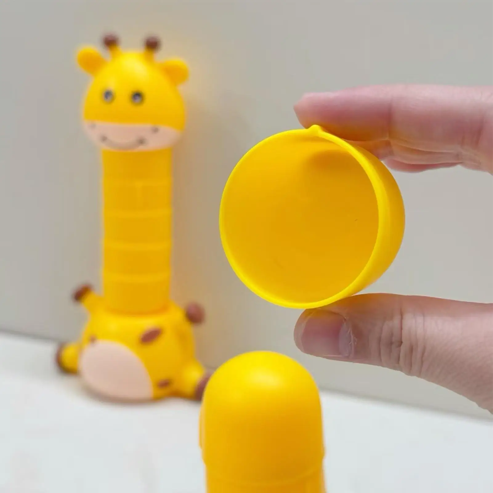Copos Empilháveis para Crianças Giraffe Brinquedo Educativo Interativo Divertido Copos Empilháveis para Sala de Aula Jardim de Infância Pré-escola