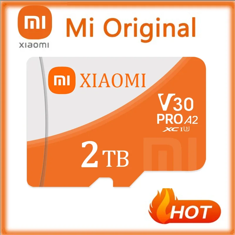 Xiaomi-tarjeta Micro SD TF De alta velocidad, Memoria Flash TF De 2TB, 1TB, 256GB, 128GB, grabadora De conducción, tarjeta Sd De Memória