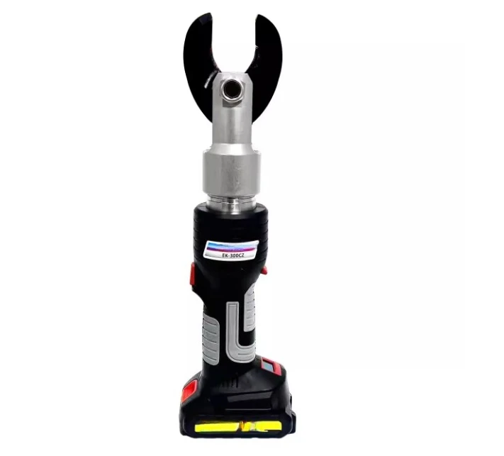 EK-40C Rechargeable Hydraulic Cutter for Wires, Electric Hydraulic Clipper with Lugs Crimping Tools 18V 3.0Ah