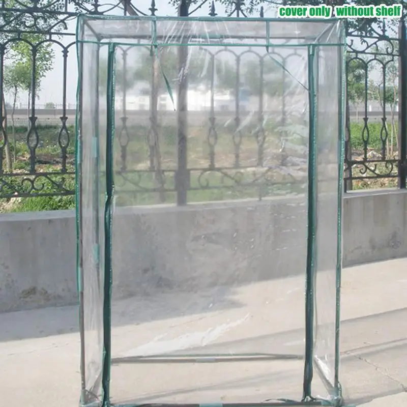 PVC Mini Garden Greenhouse For Patio Outdoor Waterproof Anti-UV Cold Resistant Tent Flower Plant Cover Portable Flower Tent