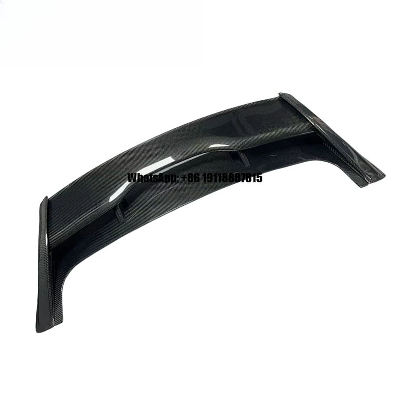 

High Gloss Carbon Fiber Rear Spoiler RS Style Boot Spoiler Fit for Focus 2015-2017