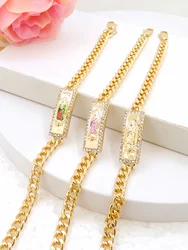 Fashion Simple Ladies Bracelet Virgin Mary Bracelet Religious Element Jewelry