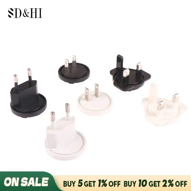 EU /AU /UK Plug Adapter Convertor Charger 5V 2A Charger Adapter US EU UK Replaceable Pin Travel Adapter Sockets