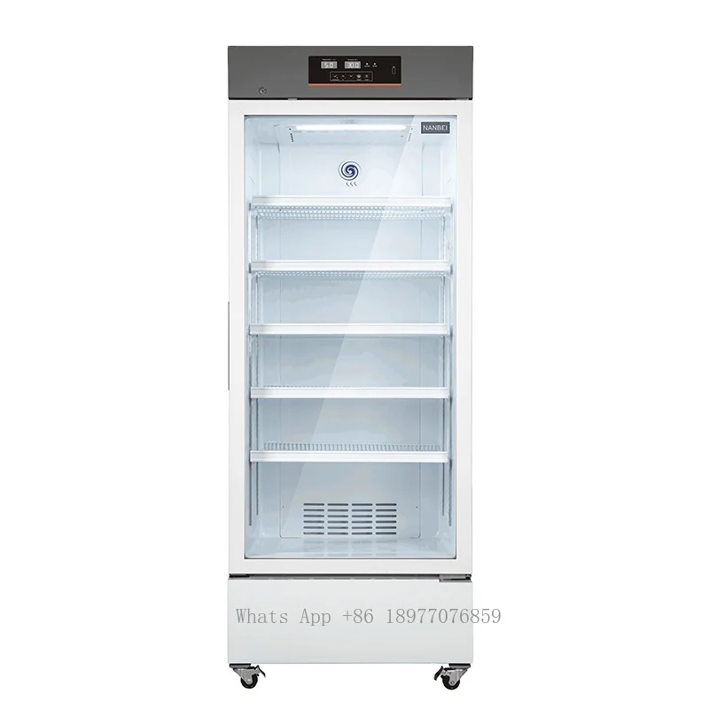 NANBEI Lab 2~8 Degree LOW E Glass Door Refrigerator Fridge Price Distiller Laboratory