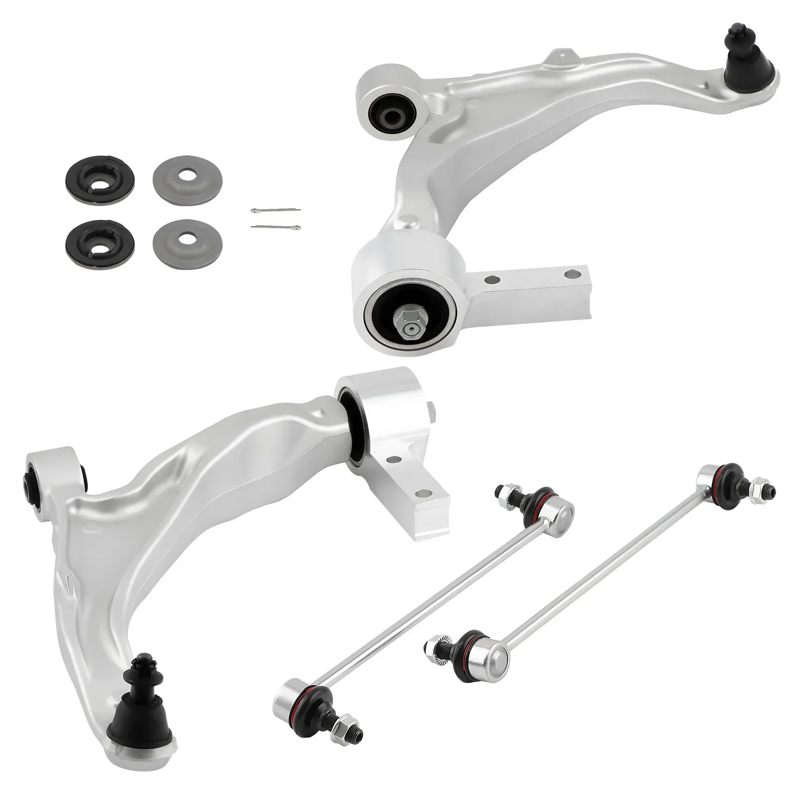 4pcs Suspension Front Lower Control Arm Ball Joint for  MDX ZDX 2007-2013