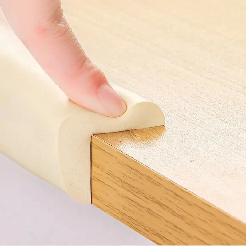 1PC 2M Black White Anti-Collision Strip Table Corner Anti-Collision Protection Strip Window Sills Sharp Corners Coffee Tables