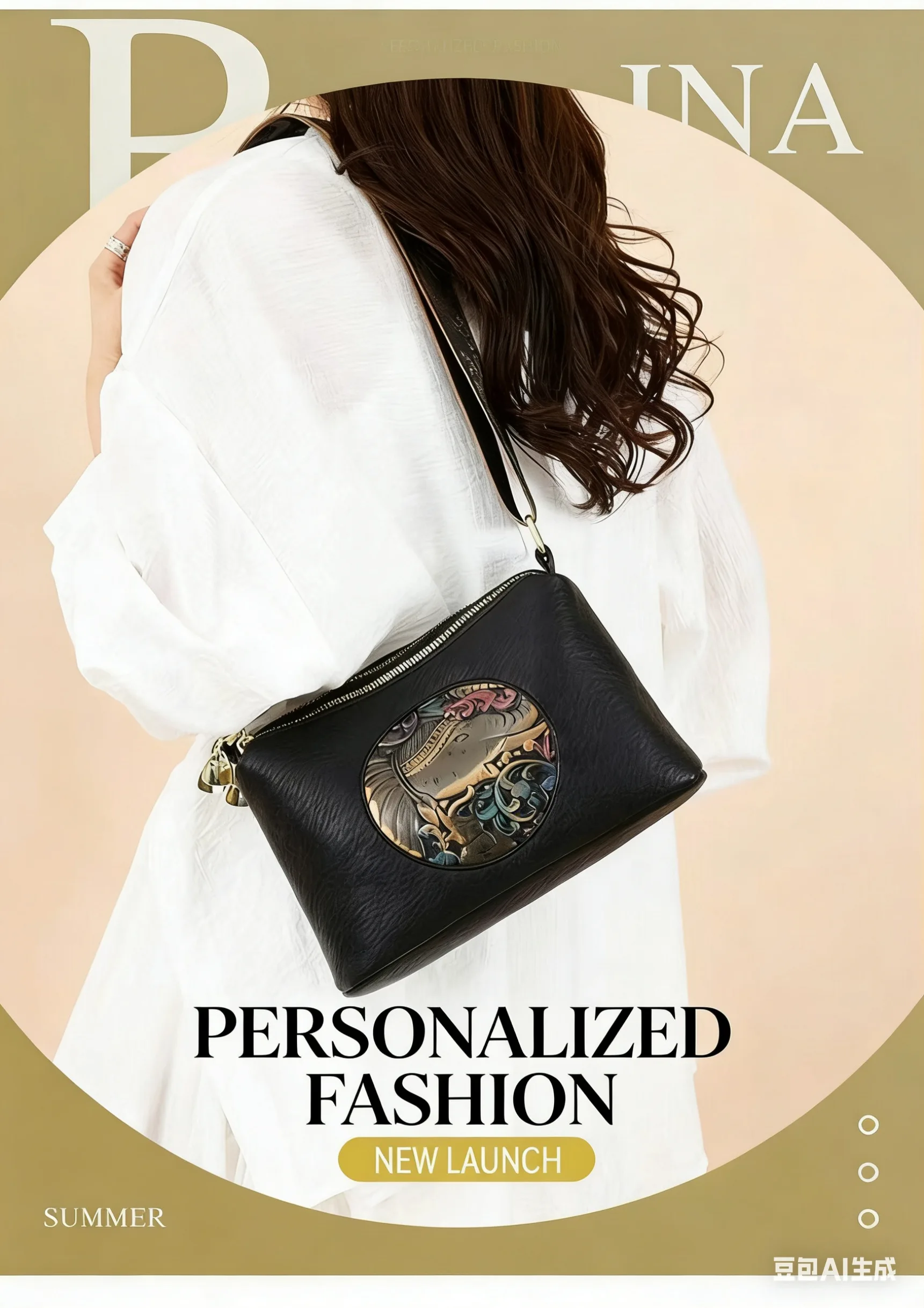 

2026 New Retro Ethnic Pillow Bag Women Large Capacity Soft Leather Shoulder Crossbody Bag Wide Strap
