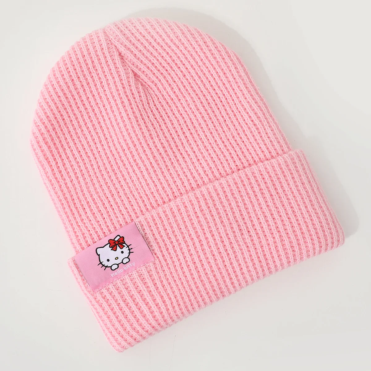 5 Colors Sanrio Hello Kitty Cinnamoroll Unisex Cotton Cartoon Casual Hats Knitted Winter Hat Hard Hip Hop Hat Gift for Friends