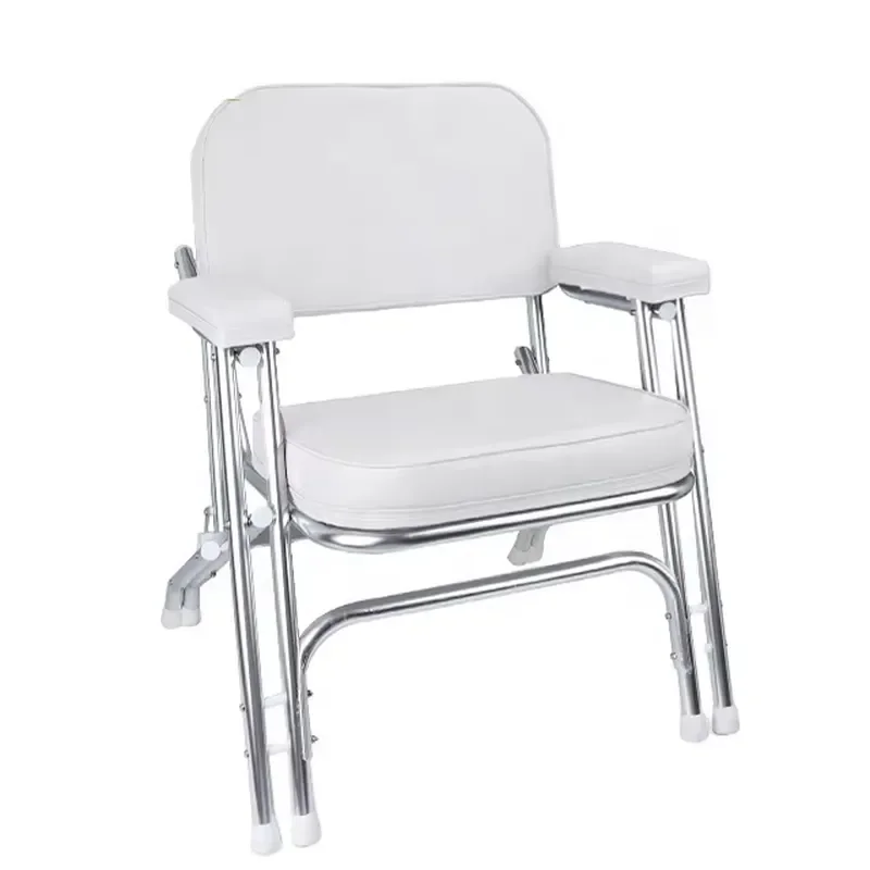 Portable Folding Marine Chair for Boat Deck Outdoor Fishing Seat Lightweight Compact Design Durable Water Resistant Camping