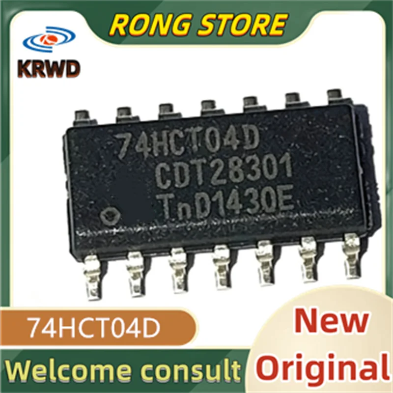 10PCS 74HCT04D New and Original 74HCT04 74HCT0 HCT04